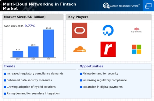 Multi Cloud Networking in Fintech Market Infographic