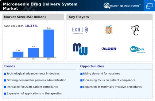 Microneedle Drug Delivery System Market Infographic