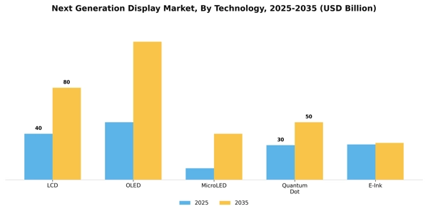 Next Generation Display Market Segment Image 3