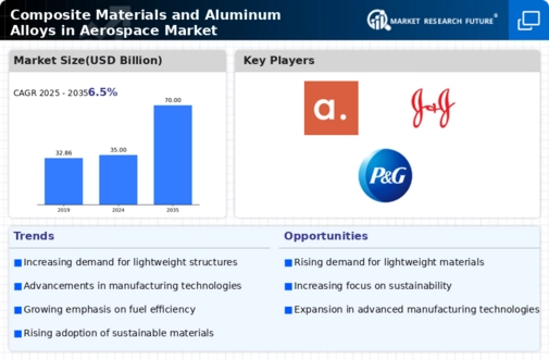 Composite Materials Aluminum Alloys in Aerospace Market Infographic