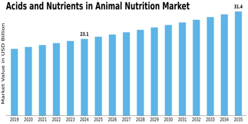 Acids and Nutrients in Animal Nutrition Market Size
