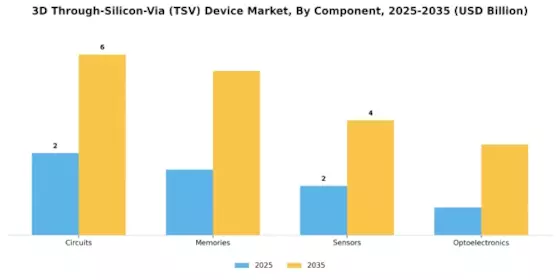 3D Through Silicon Via Device Market Segment Image 3