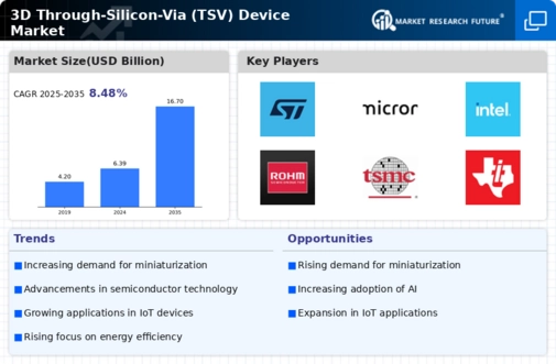 3D Through Silicon Via Device Market Infographic