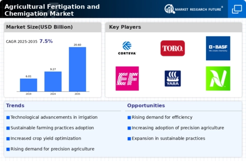 Agricultural Fertigation and Chemigation Market Infographic