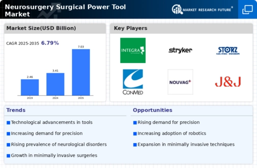 Neurosurgery Surgical Power Tool Market Infographic