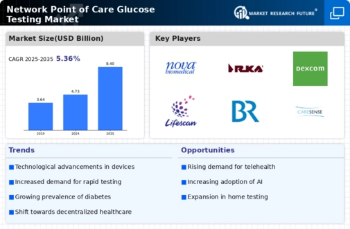 Network Point of Care Glucose Testing Market Infographic