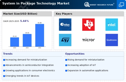 System in Package Technology Market Infographic