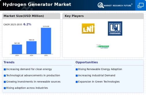 Hydrogen Generator Market Infographic Hydrogen Generator Market Infographic