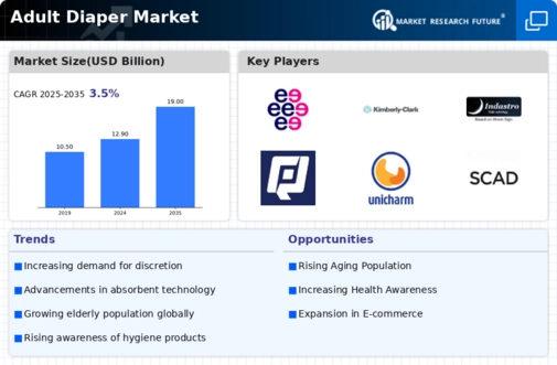 Adult Diaper Market Infographic
