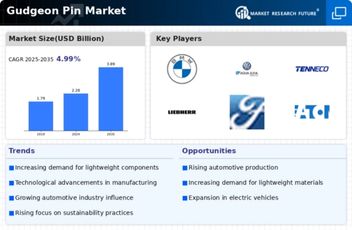 Gudgeon Pin Market Infographic