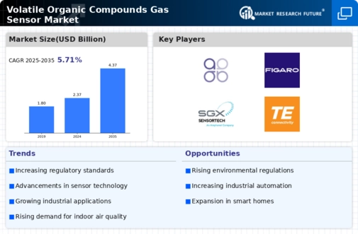 Volatile Organic Compound Gas Sensor Market Infographic