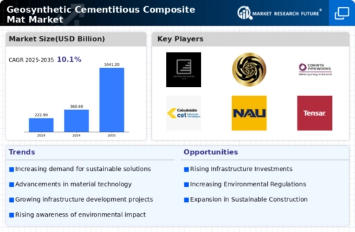 Geosynthetic Cementitious Composite Mat Market Infographic