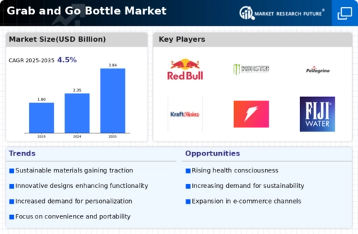 Grab and Go Bottle Market Infographic