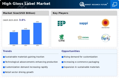High Gloss Label Market Infographic