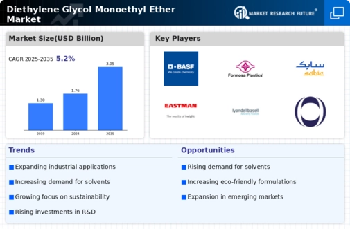 Diethylene Glycol Monoethyl Ether Market Infographic