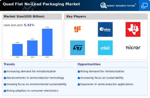 Quad Flat No Lead Packaging Market Infographic