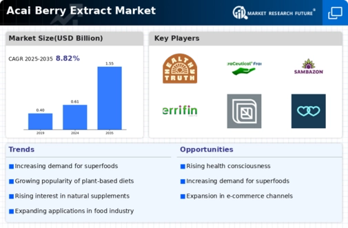 Acai Berry Extract Market
 Infographic