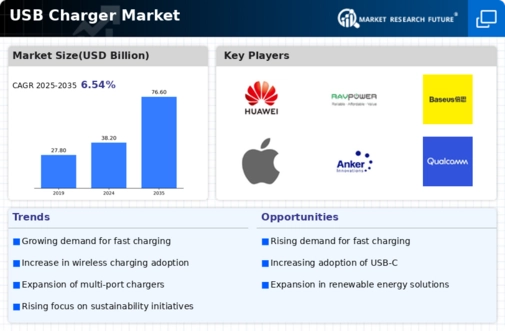 USB Charger Market Infographic