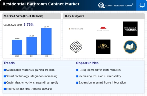 Residential Bathroom Cabinet Market  Infographic