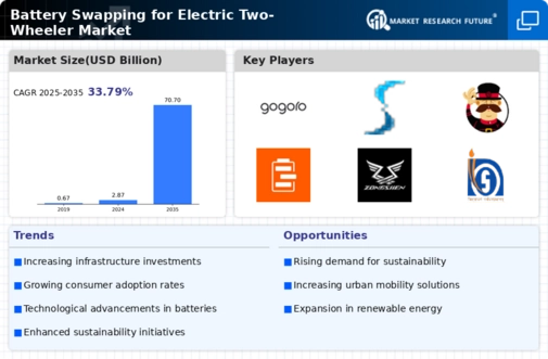 Battery Swapping for Electric Two Wheeler Market Infographic