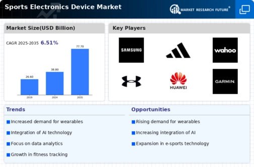 Sports Electronics Device Market Infographic