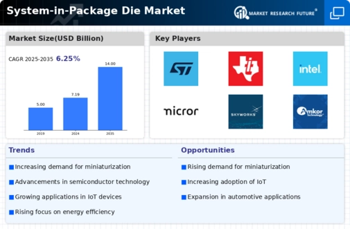 System in Package Die Market Infographic