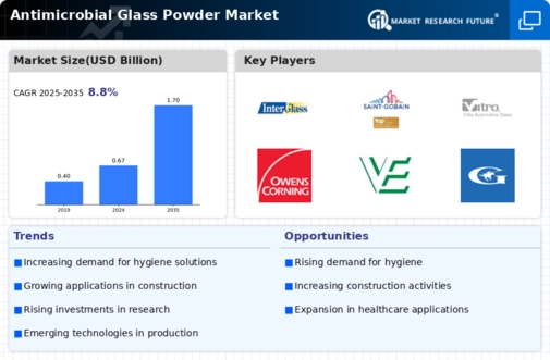 Antimicrobial Glass Powder Market Infographic