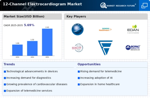 12 Channel Electrocardiogram Market Infographic