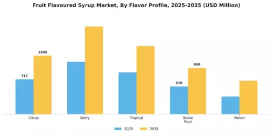 Fruit Flavoured Syrup Market Segment Image 3