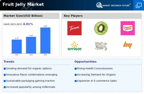 Fruit Jelly Market Infographic