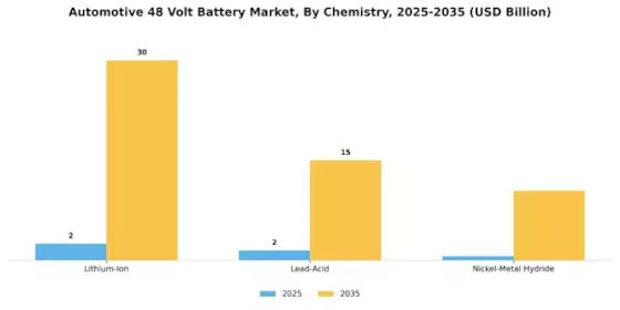 Automotive 48 Volt Battery Market Segment Image 2