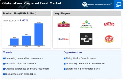 Gluten-Free Prepared Food Market Infographic