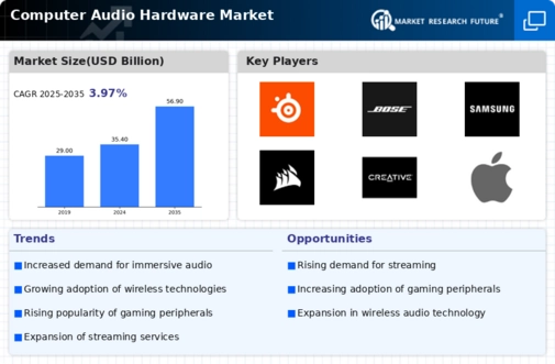 Computer Audio Hardware Market Infographic