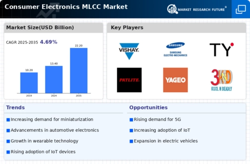 Consumer Electronics MLCC Market Infographic