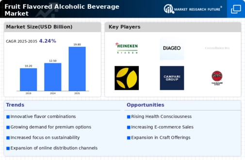 Fruit Flavored Alcoholic Beverage Market Infographic