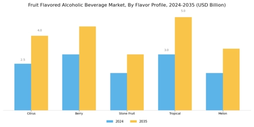 Fruit Flavored Alcoholic Beverage Market Segment Image 1