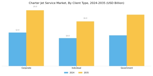 Charter Jet Service Market Segment Image 1