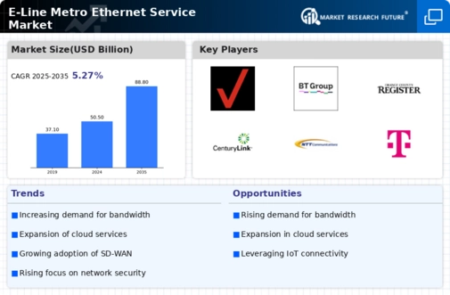 E Line Metro Ethernet Service Market Infographic