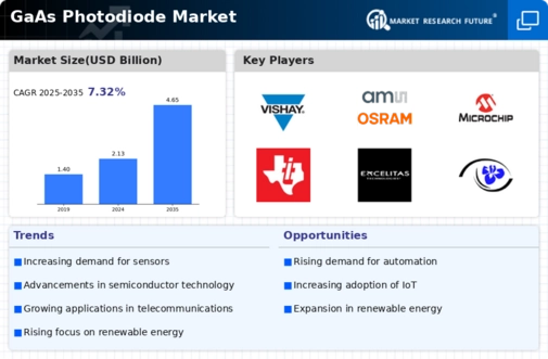 GaAs Photodiode Market Infographic