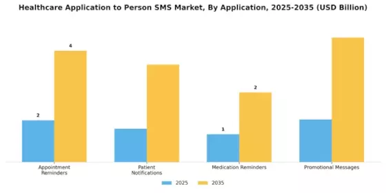 Healthcare Application to Person SMS Market Segment Image 0