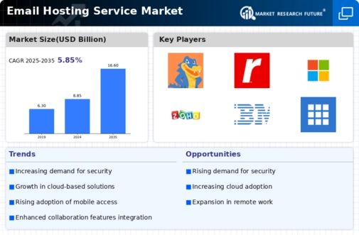Email Hosting Service Market Infographic