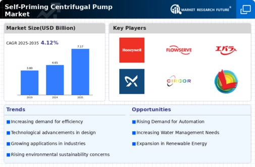 Self Priming Centrifugal Pump Market Infographic