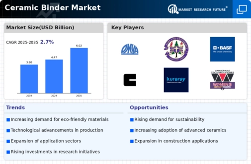 Ceramic Binder Market
 Infographic