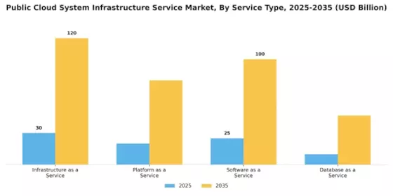 Public Cloud System Infrastructure Service Market Segment Image 0