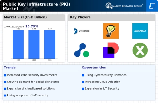 Public Key Infrastructure Market Infographic