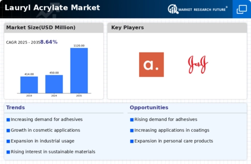 Lauryl Acrylate Market Infographic