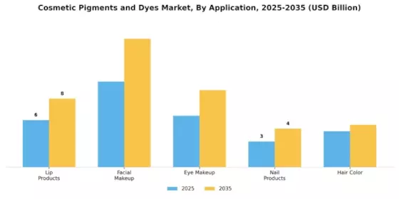 Cosmetic Pigments and Dyes Market Segment Image 0