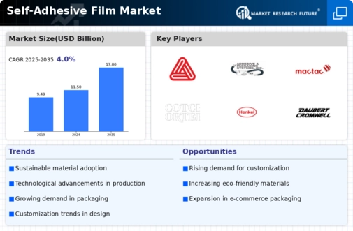 Self Adhesive Film Market
 Infographic