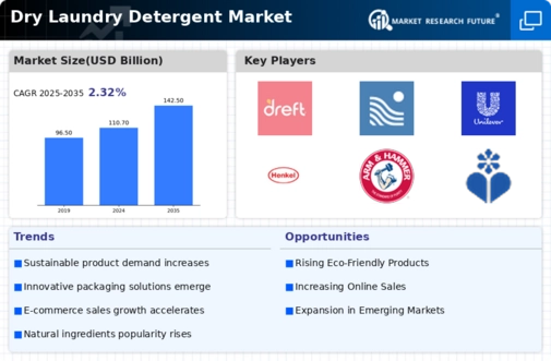 Dry Laundry Detergent Market Infographic