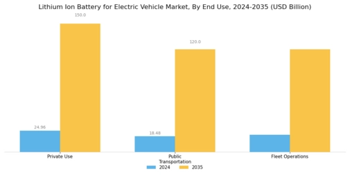 Lithium Ion Battery Electric Vehicle Market Segment Image 2